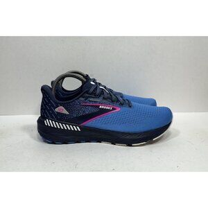 Brooks Launch GTS 10 Womens Size 8.5 B Running Walking Sneakers Blue 1203991B441